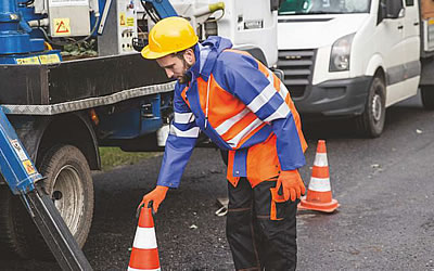 zdjęcie odzieży odblaskowej AJ Group