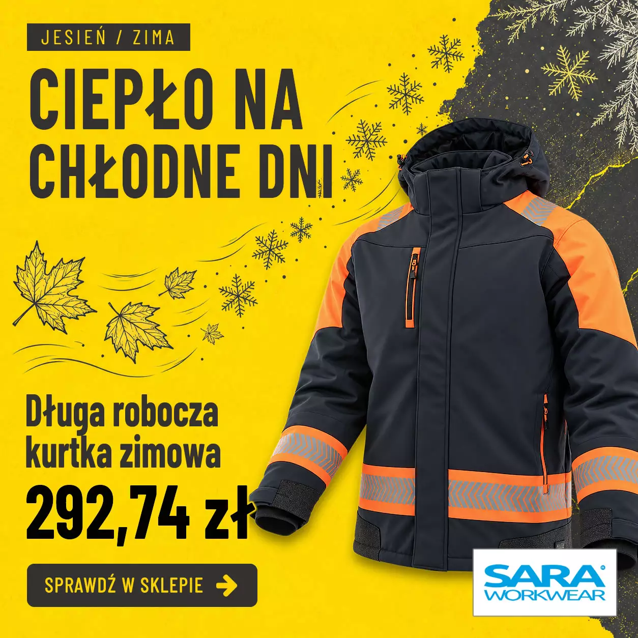 Kurtka ocieplana Sara Comfort Neo Winter