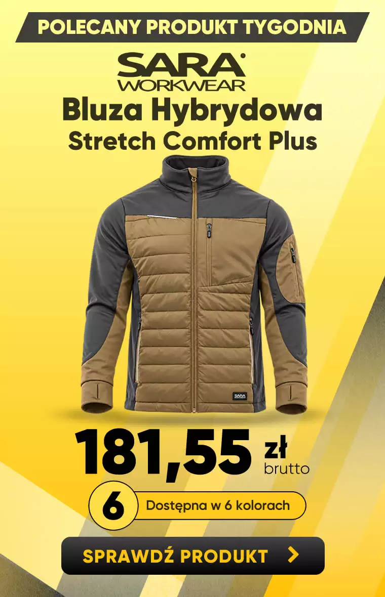 Sara - bluza hybrydowa stretch Compfort Plus